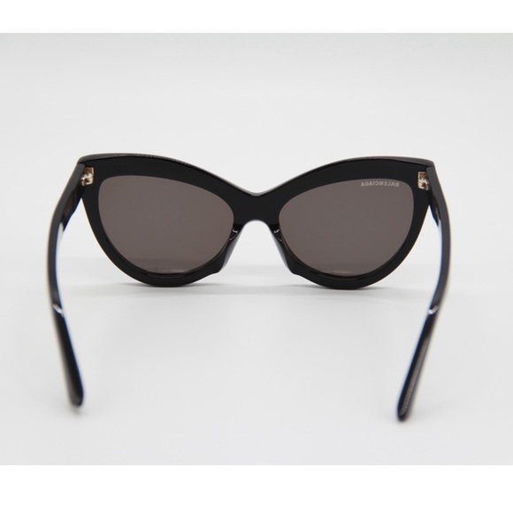 NEW BALENCIAGA SUNGLASSES BB0217S 001 CAT EYE EYEWEAR BALENCIAGA NEW COLLECTION - Picture 9 of 13